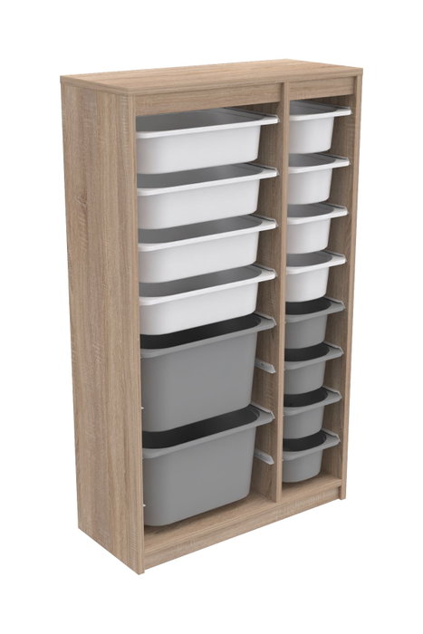 Hanah Home Montana Xs 2D4N8U - Blanco y Gris Sonomo Hanah Home Montana Xs 2D4N8U - Blanco y Gris Sonomo